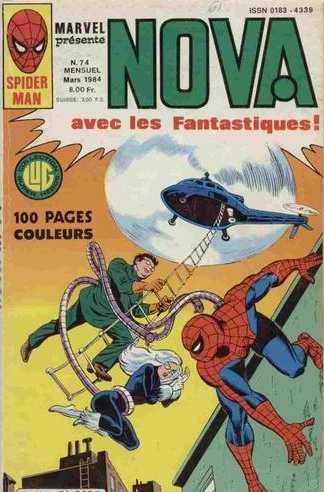 Scan de la Couverture Nova n 74